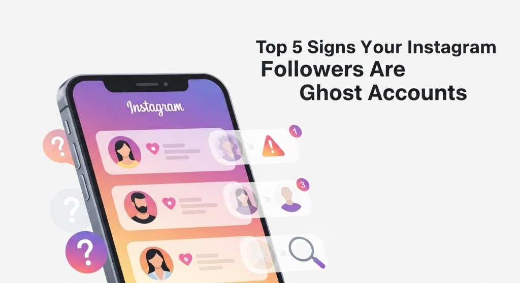 Top 5 Signs Your Instagram Followers Are Ghost Accounts